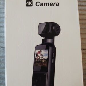 4K Handheld Gimbal Camera - Black